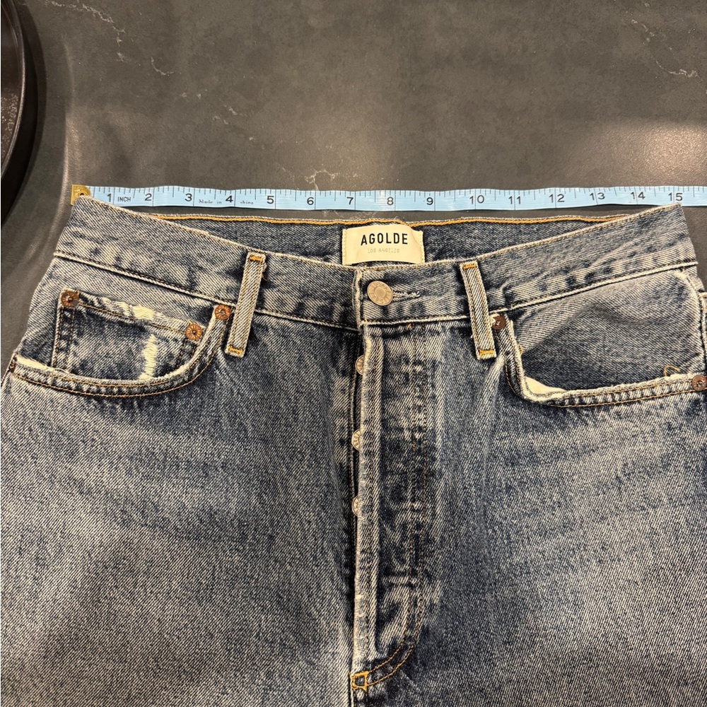 AGOLDE 90s Pinch Waist in Backdrop $198 Size 28 - Picture 12 of 12